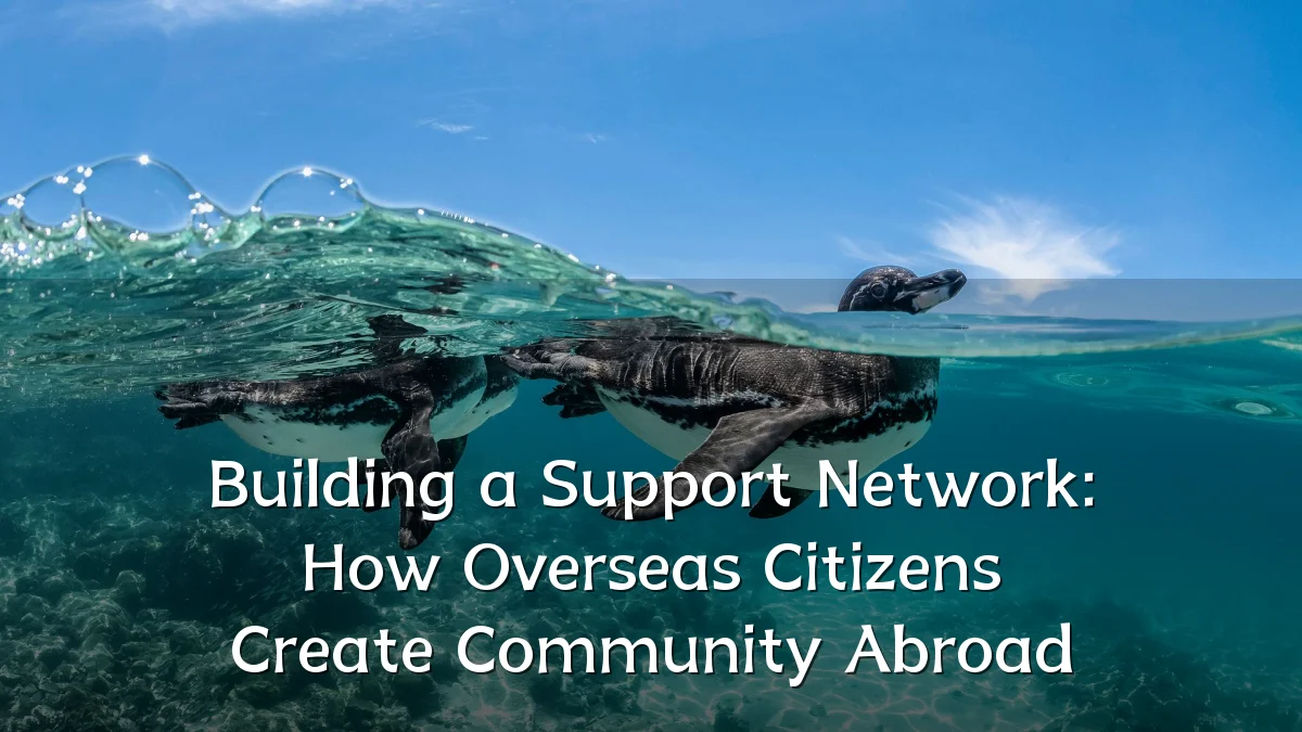 Building a Support Network: How Overseas Citizens Create Community Abroad