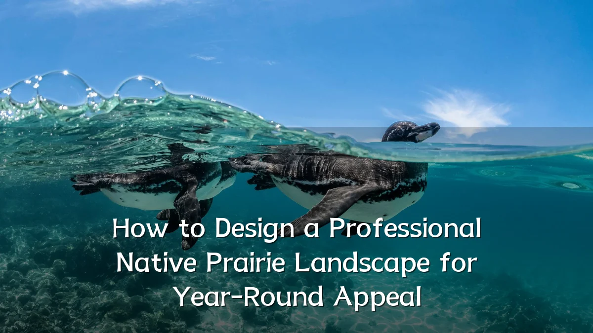 How to Design a Professional Native Prairie Landscape for Year-Round Appeal