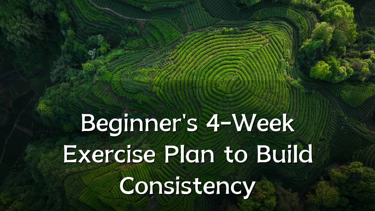 Beginner's 4-Week Exercise Plan to Build Consistency