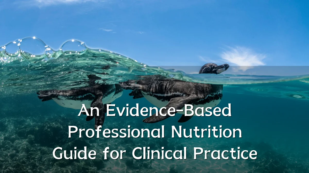 An Evidence-Based Professional Nutrition Guide for Clinical Practice