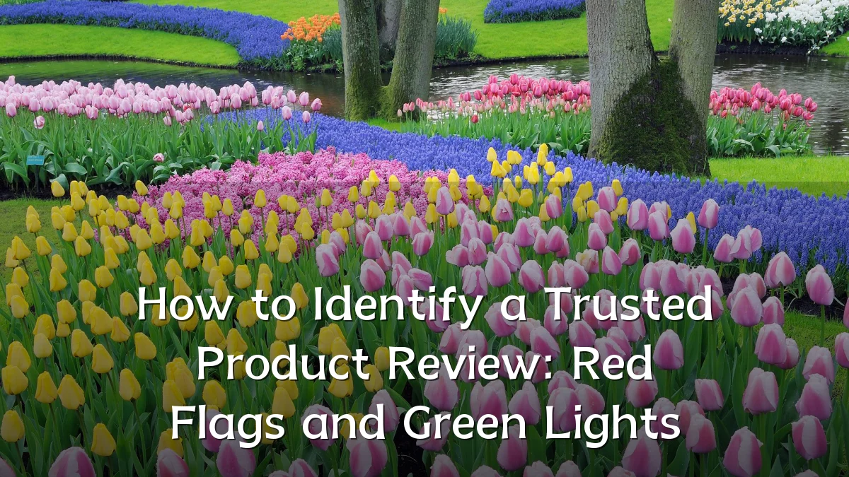 How to Identify a Trusted Product Review: Red Flags and Green Lights