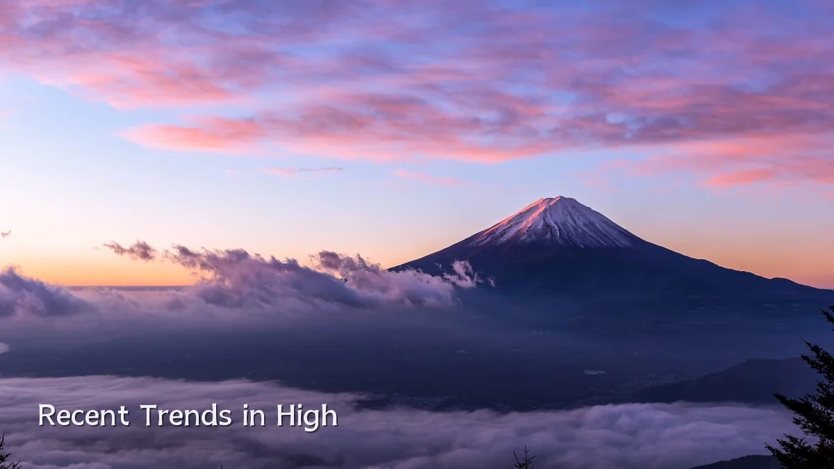 Recent Trends in High
