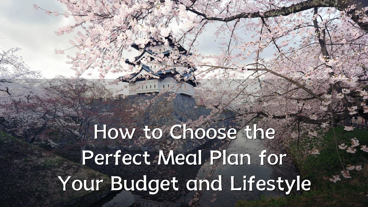 How to Choose the Perfect Meal Plan for Your Budget and Lifestyle